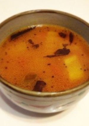 夏野菜のサンバル☆本格インドカレー-レシピのメイン写真