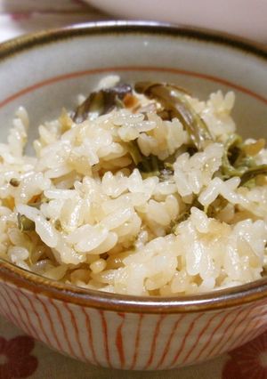 わらびの炊き込みご飯-レシピのメイン写真