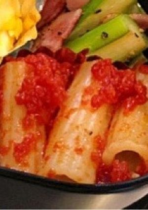 【隅っこちゃん】トマトソースのパスタ-レシピのメイン写真