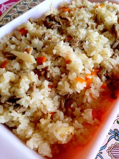 アメリカで簡単中華おこわ-レシピのメイン写真