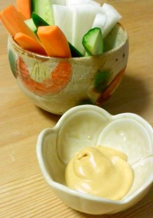 野菜スティック♪味噌マヨディップ-レシピのメイン写真