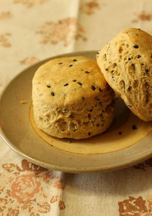 ゴマ味噌スコーン-レシピのメイン写真