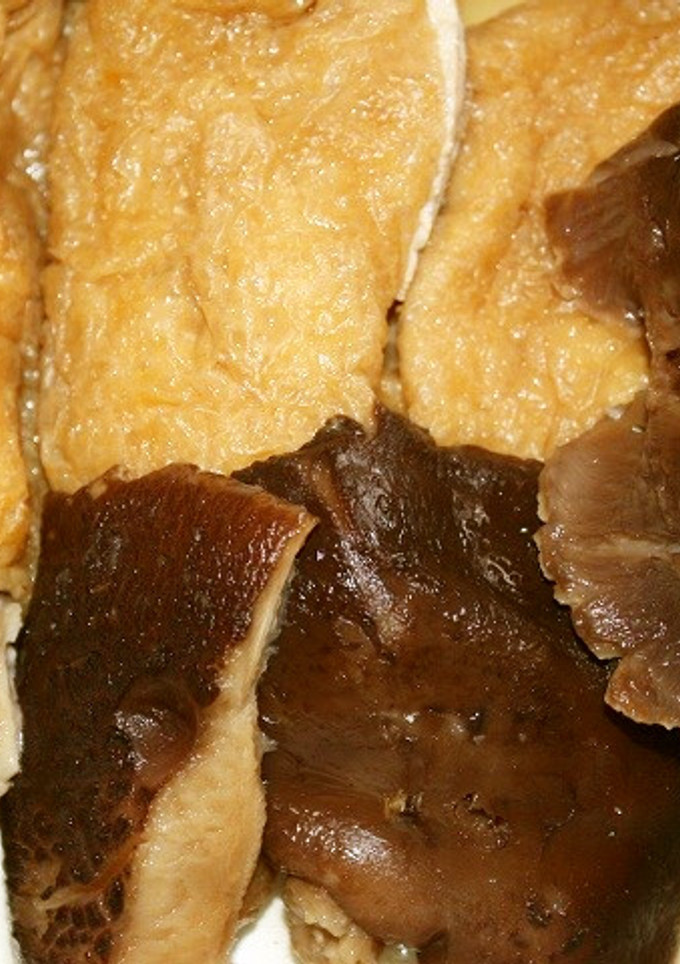 干し椎茸と油揚げを煮る-レシピのメイン写真