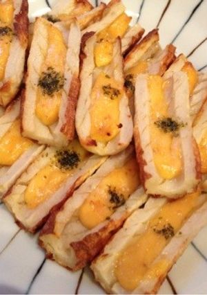 簡単一品☆竹輪の明太マヨ焼き-レシピのメイン写真
