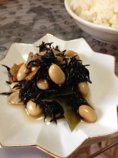 大豆とひじきの煮物-レシピのメイン写真