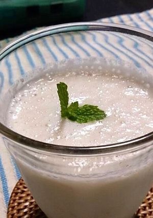 夏バテ対策！簡単ヘルシー甘酒スムージー-レシピのメイン写真