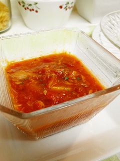 *トマト缶で*つけ素麺*-レシピのメイン写真
