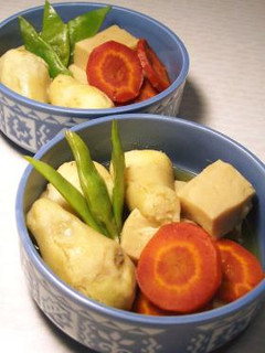 里芋と高野豆腐の煮物-レシピのメイン写真