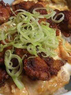 残りの唐揚げで簡単丼♪-レシピのメイン写真