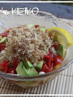 トマトとアボカドの冷やしうどん-レシピのメイン写真