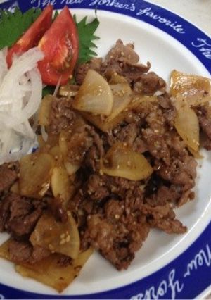 牛薄切り肉と大根の甘辛炒め-レシピのメイン写真