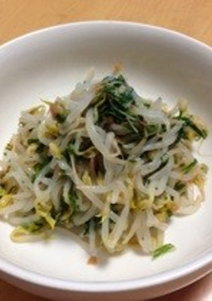 ♡夏にさっぱり！もやしの梅しそ和え♡-レシピのメイン写真
