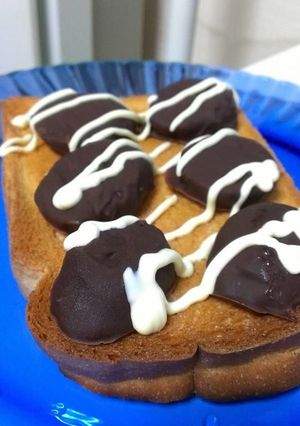 ♡まよチョコ・バナナトースト♡(〃▽〃)-レシピのメイン写真