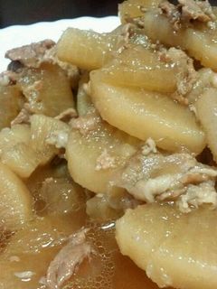 ☆ほんのり甘い大根と豚肉の煮物☆-レシピのメイン写真