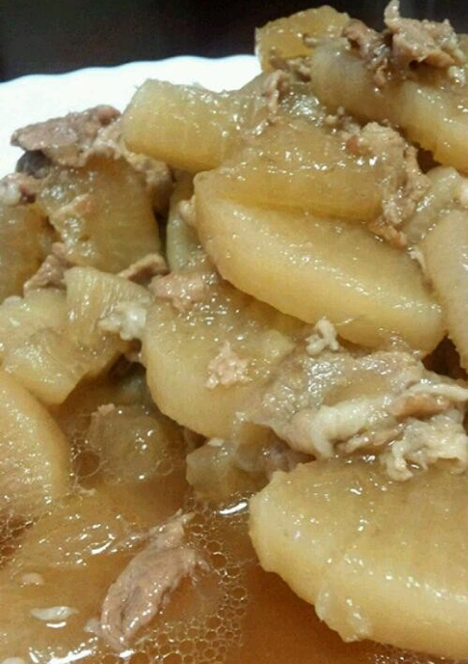 ☆ほんのり甘い大根と豚肉の煮物☆-レシピのメイン写真