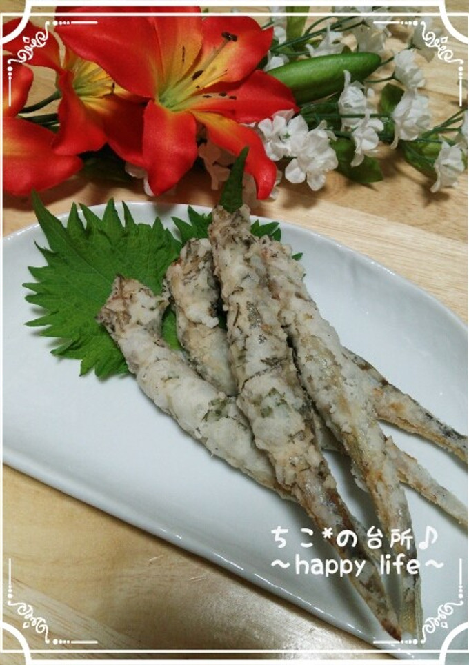 ししゃものシソ唐揚げ♪-レシピのメイン写真