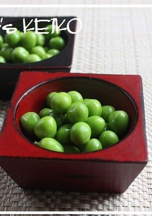 【農家のレシピ】塩えんどう豆-レシピのメイン写真