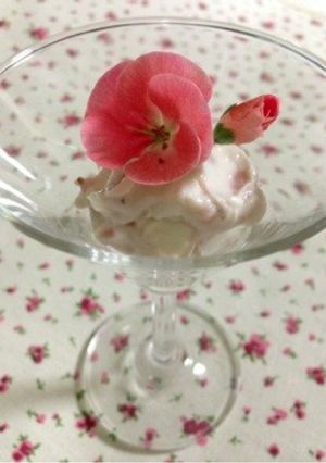 クリームチーズのピンクなデザート-レシピのメイン写真