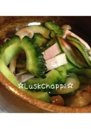 ゴーヤ好きさんのためのマリネ♫-レシピのメイン写真