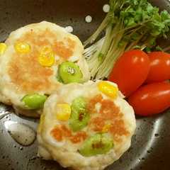 รูปของ お弁当に◎はんぺんでツナマヨハンバーグ