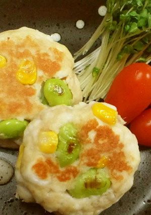 お弁当に◎はんぺんでツナマヨハンバーグ-レシピのメイン写真