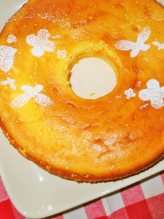 ちょっともっちり♡レモンシフォンケーキ-レシピのメイン写真