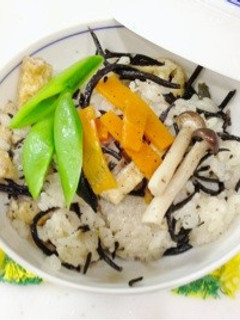 かんたん♪炊飯器でひじきご飯-レシピのメイン写真