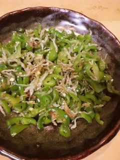 ピーマンとじゃこの炒め煮-レシピのメイン写真