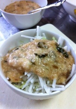 大根の山かけサラダ-レシピのメイン写真
