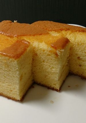 試作中　カステラ-レシピのメイン写真