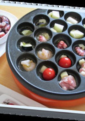 たこ焼き器でオイルフォンデュ的な．．．-レシピのメイン写真