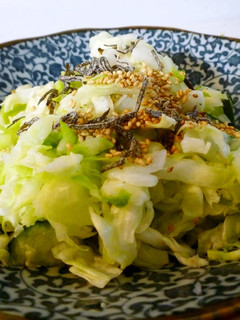 レンジで簡単・きゃべつの即席漬け-レシピのメイン写真