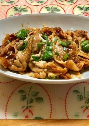 薄切り肉de味噌生姜焼き-レシピのメイン写真