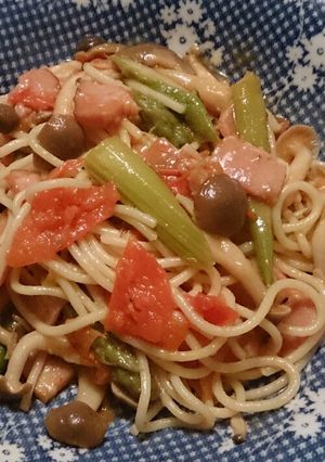 トマト風味のアスパラ★ベーコンdeスパ-レシピのメイン写真