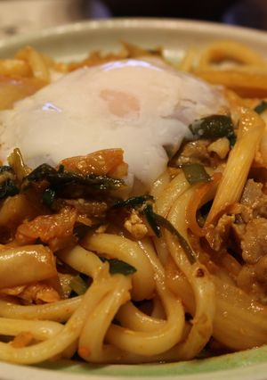 豚キムチ焼うどん-レシピのメイン写真