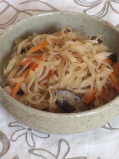 切り干し大根の煮物に塩コショウ!?-レシピのメイン写真