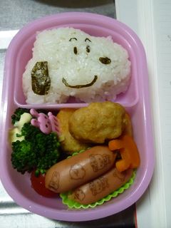 スヌーピーおにぎり-レシピのメイン写真