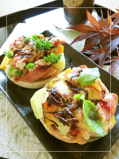 じゃが芋×南瓜の塩昆布カレートースト-レシピのメイン写真