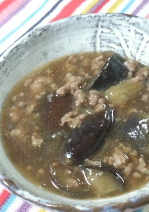お家にあるもので簡単～辛くない麻婆茄子～-レシピのメイン写真