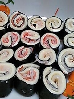 カニカマとチーズ海苔巻き-レシピのメイン写真