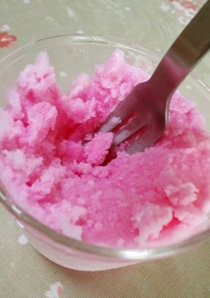 かき氷のシロップで簡単シャーベット-レシピのメイン写真