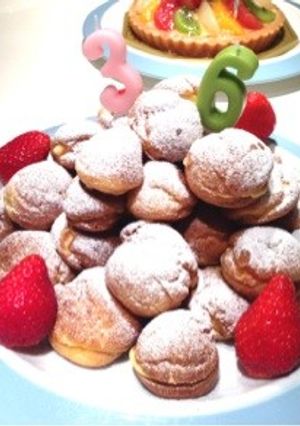 プチシューツリーケーキ-レシピのメイン写真