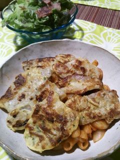 チーズ香るポークピカタ-レシピのメイン写真