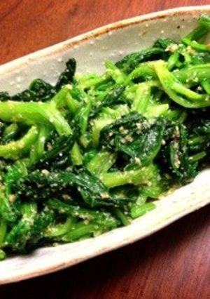 ほうれん草の胡麻和え-レシピのメイン写真