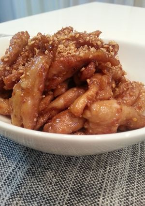 鶏せせりの照り焼き おつまみ お弁当に☆-レシピのメイン写真