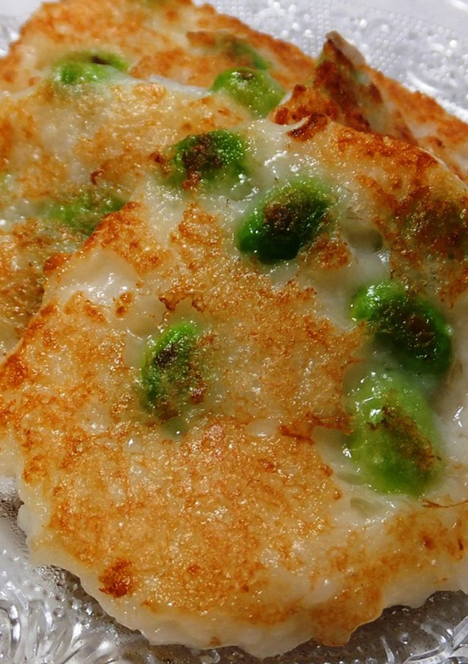 長芋と枝豆のチーズおやき-レシピのメイン写真