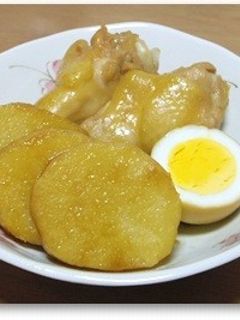 長芋と手羽元の甘辛煮-レシピのメイン写真