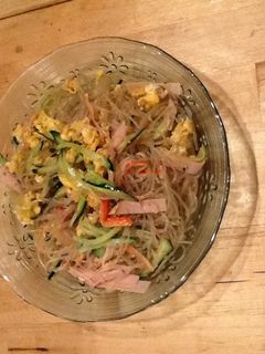 彩り綺麗☆春雨サラダ-レシピのメイン写真