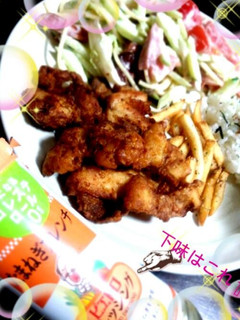 ピエトロドレッシングでからあげ-レシピのメイン写真