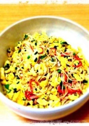 簡単！そうめんチャンプルー-レシピのメイン写真